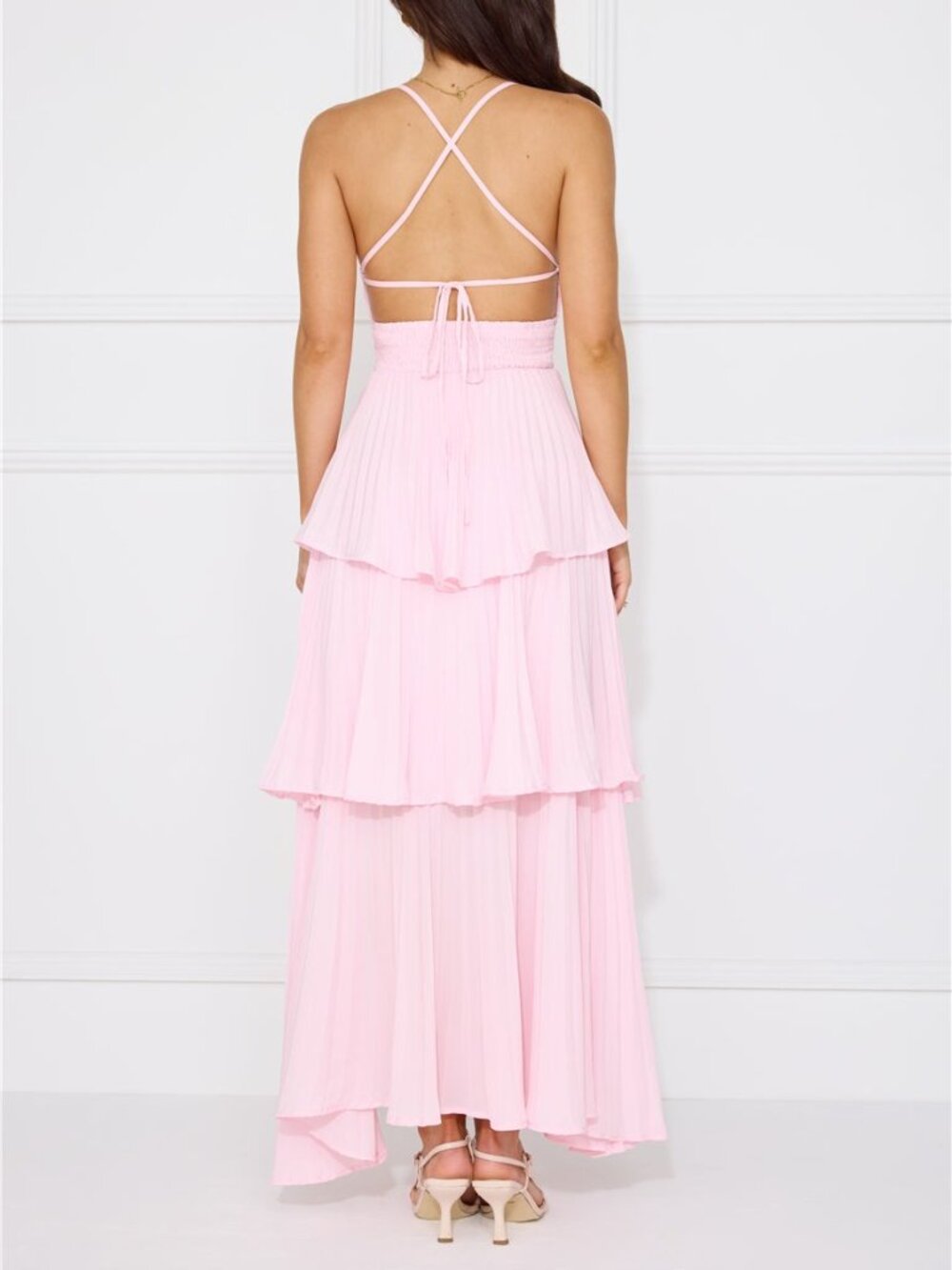Hello Molly Fashionably Ever After Maxi Dress - Pink - Size XS (US 2) - Picture 2 of 6